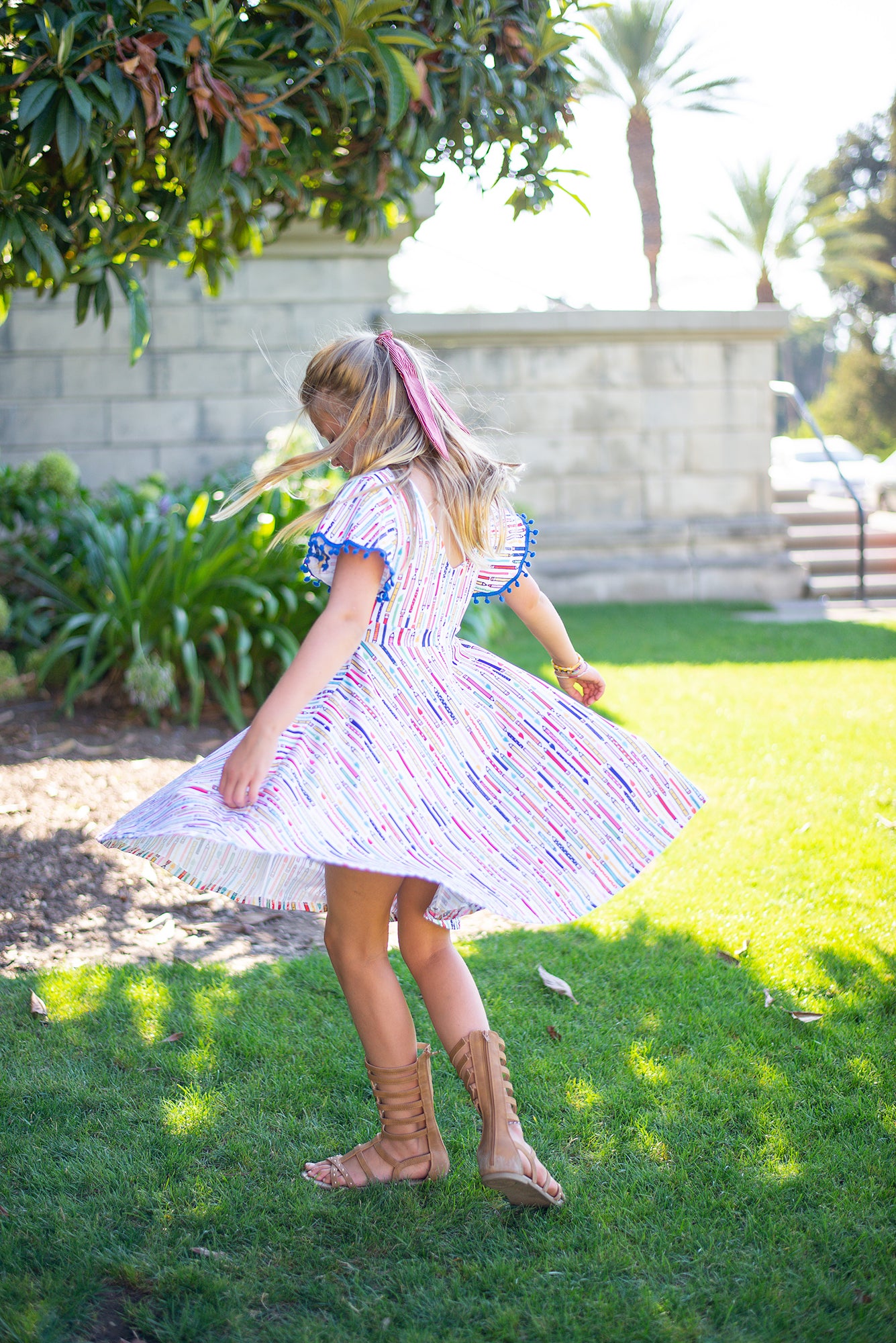 Color Your Own Adventure Twirl Dress